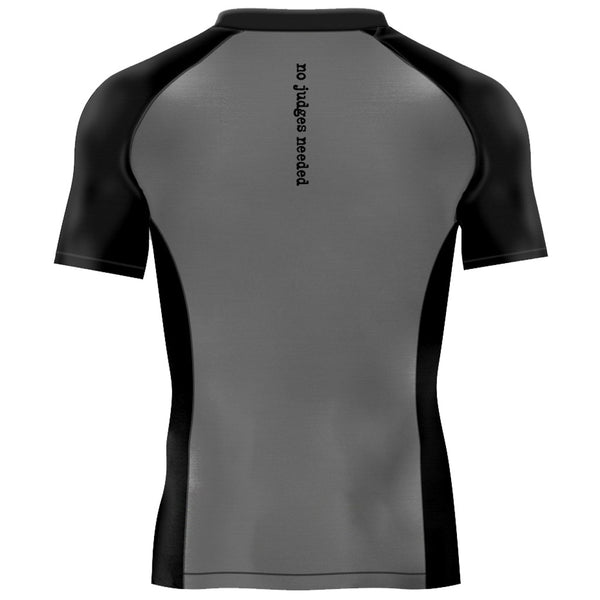 Charcoal Rash Guard No Judges Needed