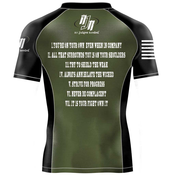 Sheepdog BJJ Rash Guard No Judges Needed
