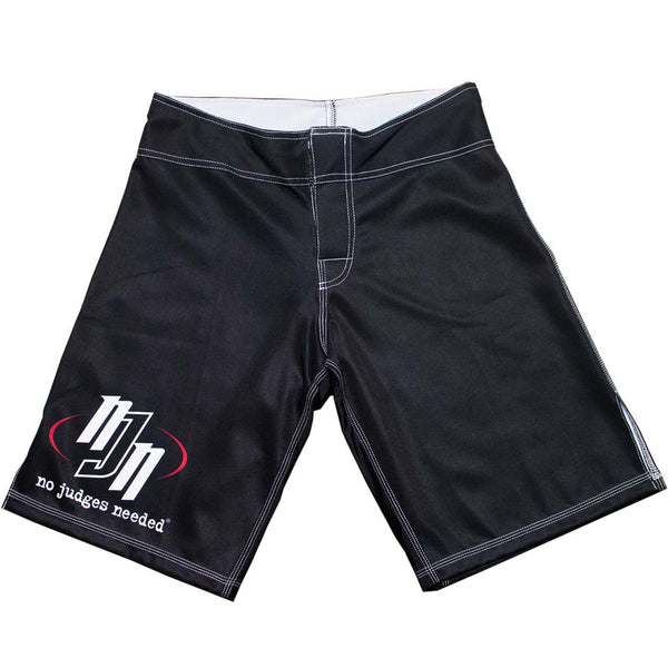 NJN Fight Shorts Series 2 Black | No Judges Needed