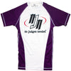 Rash Guard Purple Ranked Short Sleeve | No Judges Needed