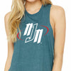 Racerback Cropped Tank | No Judges Needed