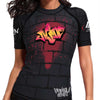 Womens Graffiti Rash Guard | No Judges Needed