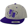 Snapback-NJN-Gray/Purple | No Judges Needed