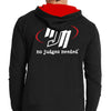 NJN Hoodie Black & Red Back | No Judges Needed