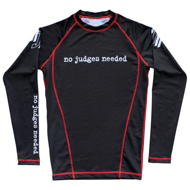 No Judges Needed Long Sleeve Rash Guard