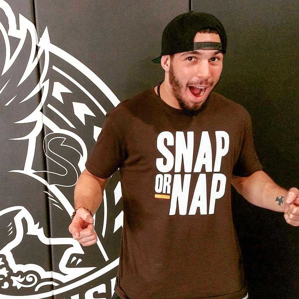 Ruben Alvarez Snap or Nap T-shirt | No Judges Needed