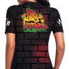 Womens Graffiti Rash Guard | No Judges Needed