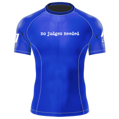 Womens Blue Rash Guard